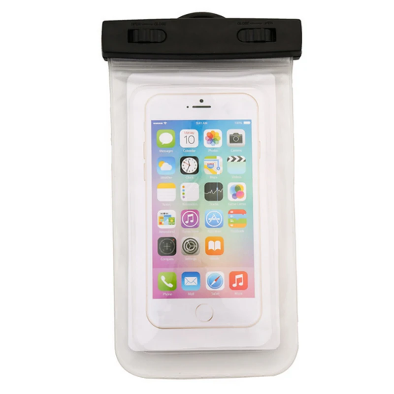 مختومة للماء حالة غطاء حقيبة حالة السباحة تحت الماء الصورة الجافة الحقيبة الغوص الانجراف الصيد التخييم أداة ل Xiaomi فون