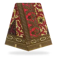 Самая популярная цена! воск Африканский хлопок настоящий голландский воск настоящий воск для лоскутного шитья 6 ярдов Y90715-14