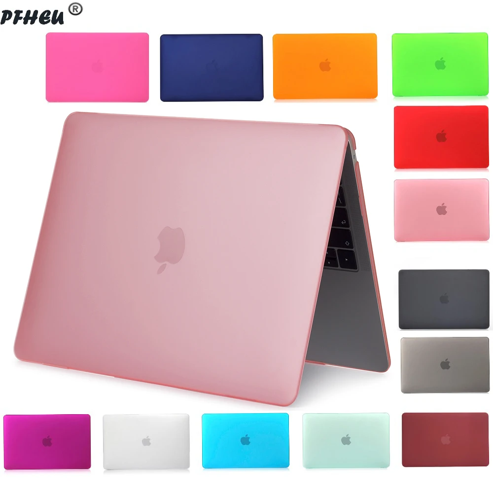 laptop bags for men new Crystal Matte Frosted Case Cover Sleeve for MacBook Air 11 A1465 / air 13 13.3 inch A1466 pro 13.3 15 A1278 retina 13 A1502 17 inch laptop case