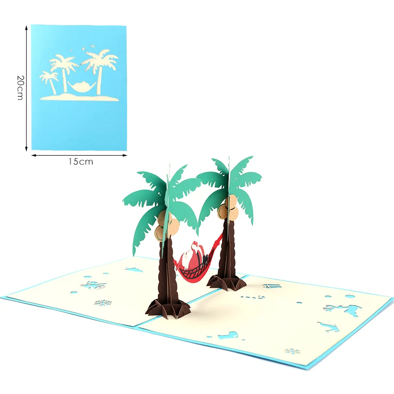  3D Pop up Christmas Gifts Greeting Cards for Party Invitation All Occasion