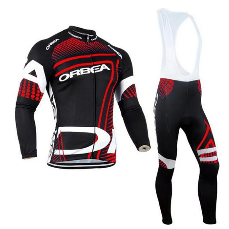 

Hot Sale New 2018 Autumn Long Sleeve Cycling Clothing Set Breathable Spring MTB Bike Cycling Jersey Kit Ropa Ciclismo Hombre