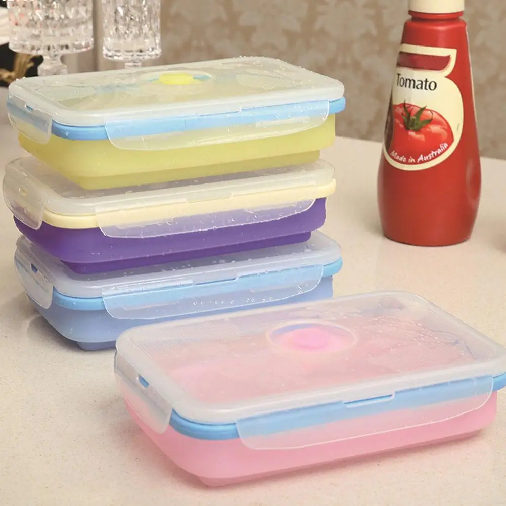 Silicone contenitori per alimenti acquista a poco prezzo silicone ... Contenitori con manico da cucina