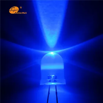 

20PCS LED 10mm LED Blue DIODE LEDs Lamp Light Bulb 10MM Round top Emitting Diodes Electronic Components