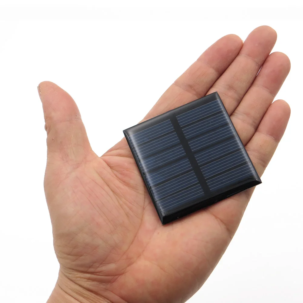 

3V 120mA Solar cells Epoxy Polycrystalline Silicon DIY Battery Power Charger Module small solar Panels toy