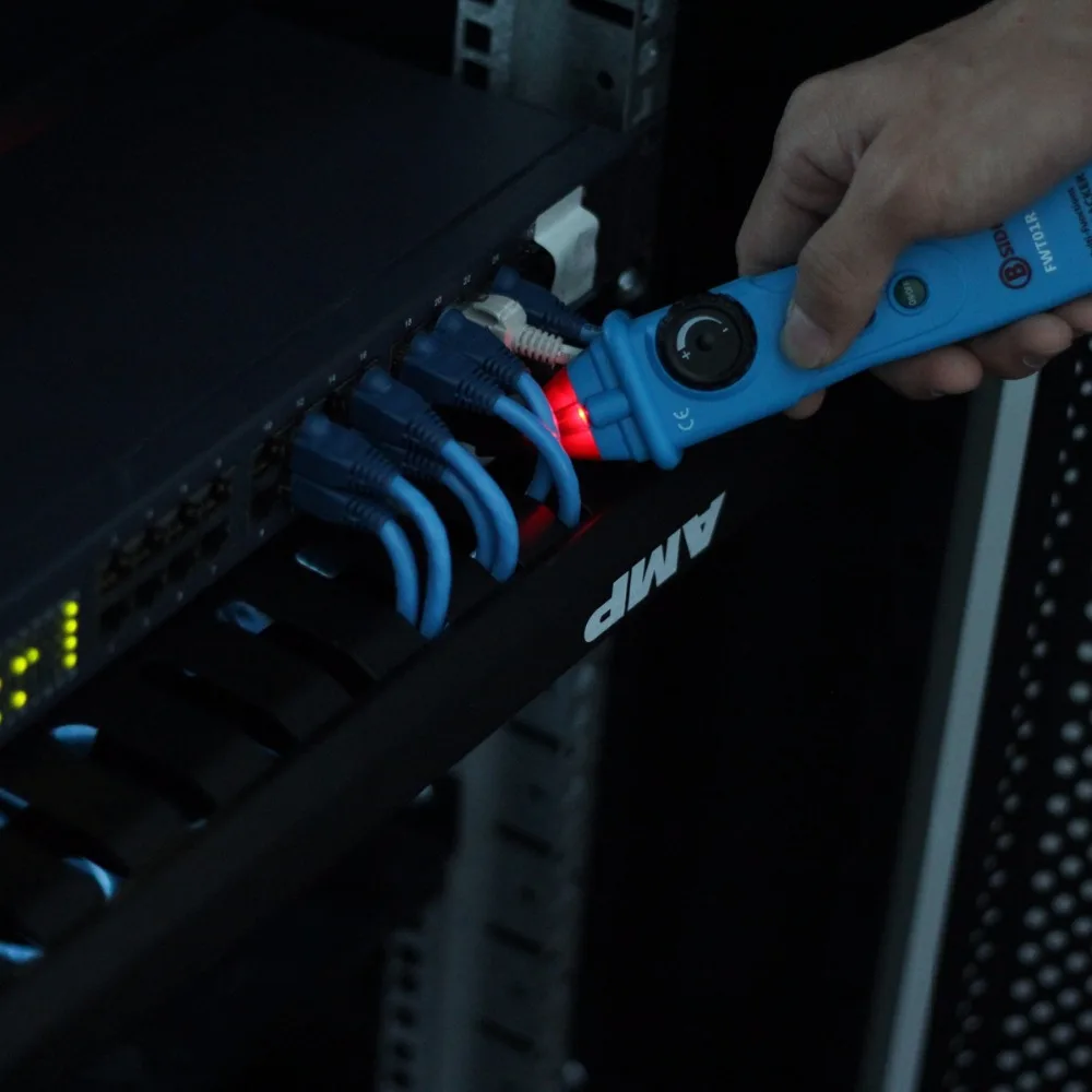 Wire Tracker Multifunctional Handheld Network LAN Ethernet Finder Meter Telephone Line Cable Testing Tool Instrument FWT01