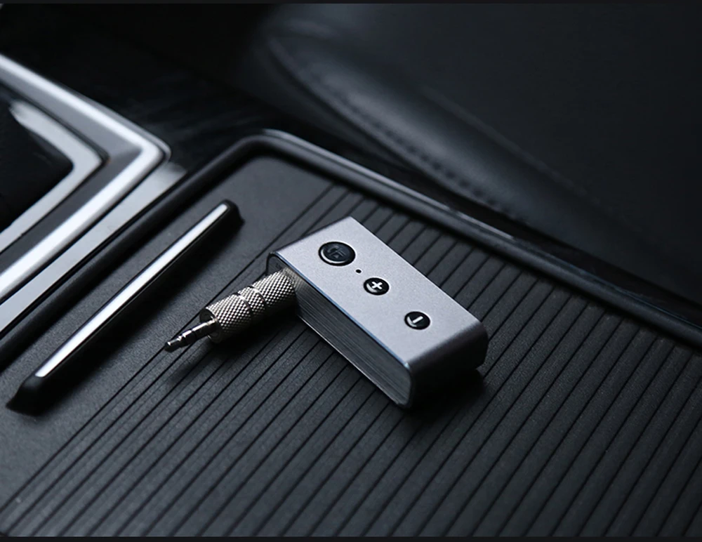 Kebidu беспроводной автомобильный комплект громкой связи, Автомобильный Bluetooth Aux приемник, адаптер 3,5 мм, музыкальный аудио приемник, поддержка MP3TF карты A2DP