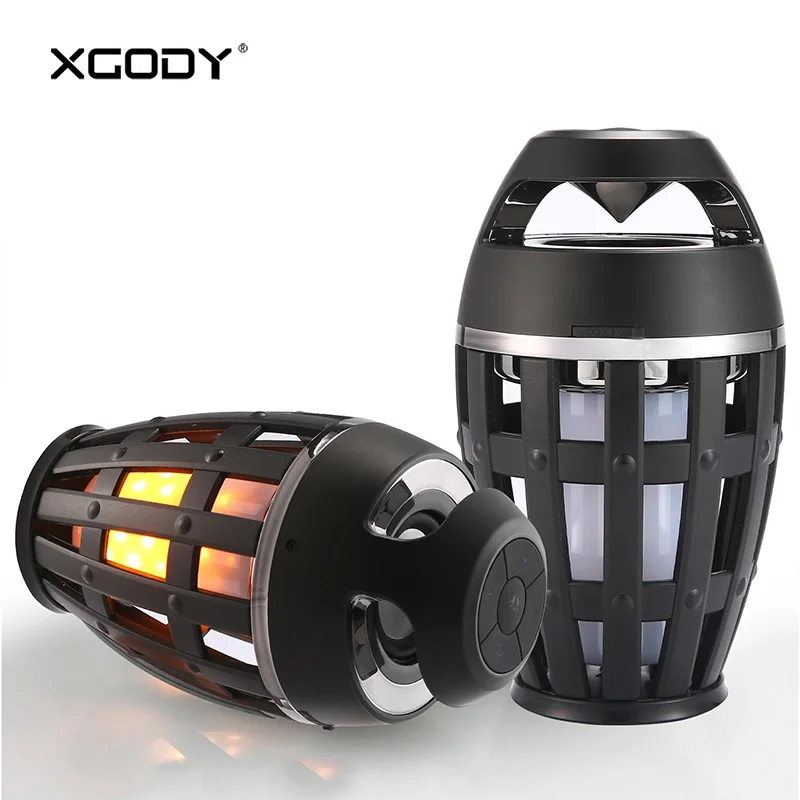 

LED Flame Light Mini Wireless Speaker Bluetooth V4.0 MP3 Music Player Subwoofer Altavoz Enceinte Bluetooth for iPhone Android