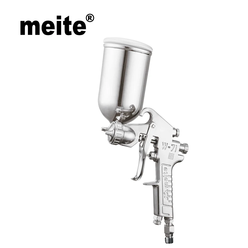 Meite MT-W71-G HVLP пистолет 1,0 мм/1,3/1,5/1,8 мм Насадка с 400CC чашки под покраску воздуха распылитель Jun.14 обновления