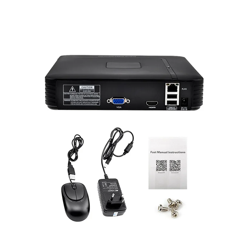 FUERS 1080P Full HD 4ch WiFi IP камера NVR видеорегистратор наборы 4 канала ONVIF система
