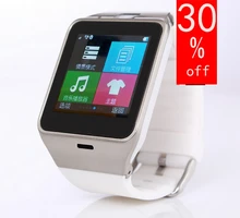 Bluetooth Smart Uhr tragbare geräte Smartwatches Unterstützung Sim-karte Für Samsung Huawei ios Android telefon pk dz09 uhr GVah
