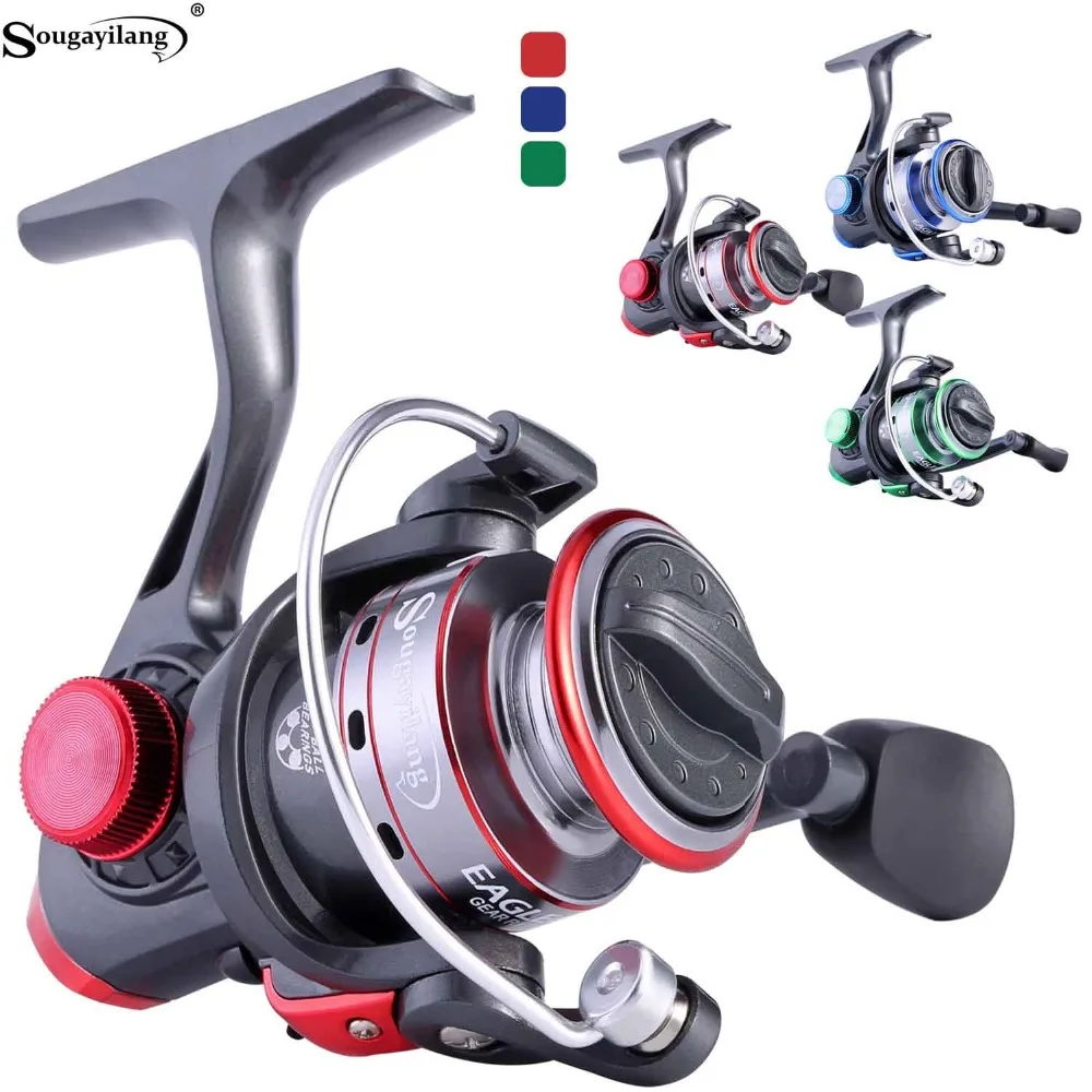 Sougayilang 3 color Carp Fishing Reels 8 Ball Bearing Mini Right/Left