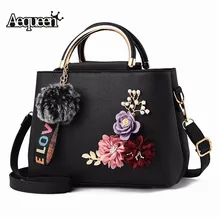 AEQUEEN Sac основной Femme цвет цветы в виде ракушки для женщин Tote Кожаный Клатч Маленькая женская сумки бренд курьерские Сумки