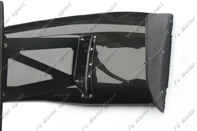 1996-2000  Mitsubishi Evolution 4-6 Voltex Type5 Style GT Wing 1600mm CF with 390mm Aluminum Stand (18)