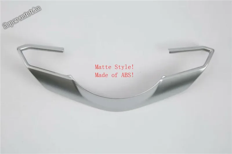Lapetus аксессуары интерьера руля украшение рамка Крышка отделка ABS Подходит для Mazda 3 AXELA седан хэтчбек - Название цвета: Model B