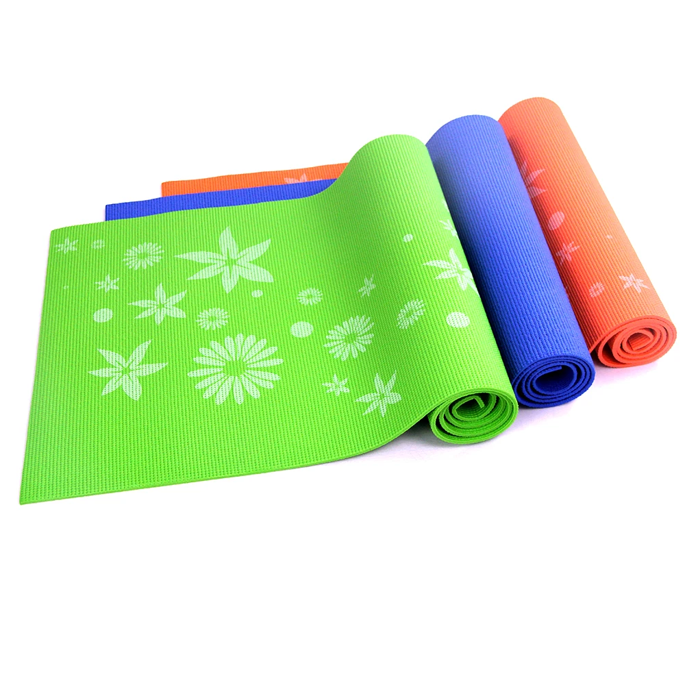 

Yoga Mat Non-slip Fitness Mat ( PVC, 4 color,1730*610*6mm)