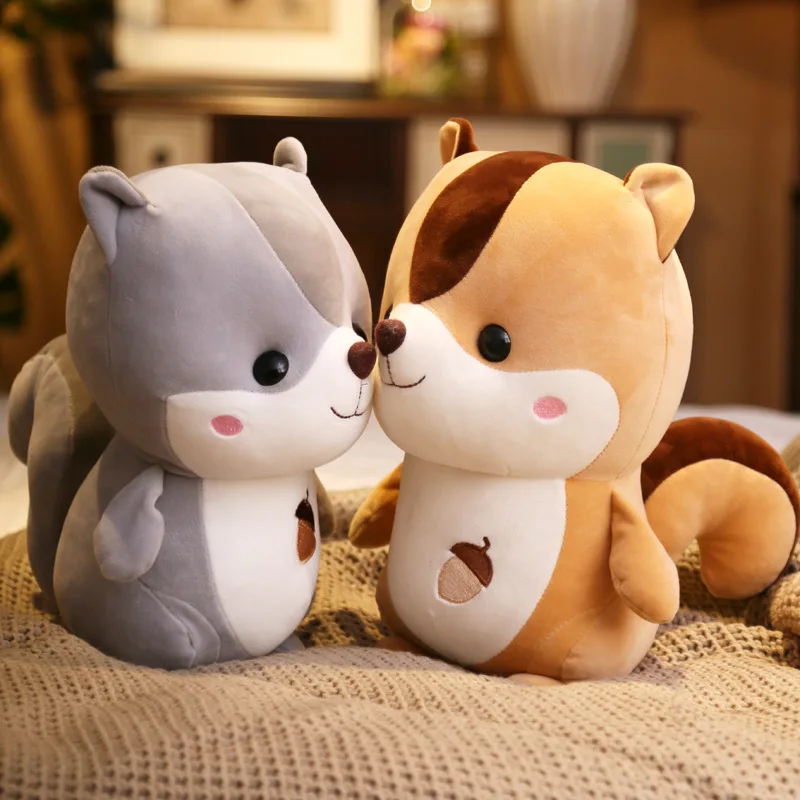 

Cute Squirrel Doll Doll Plush Toy Birthday Gift Pillow Doll