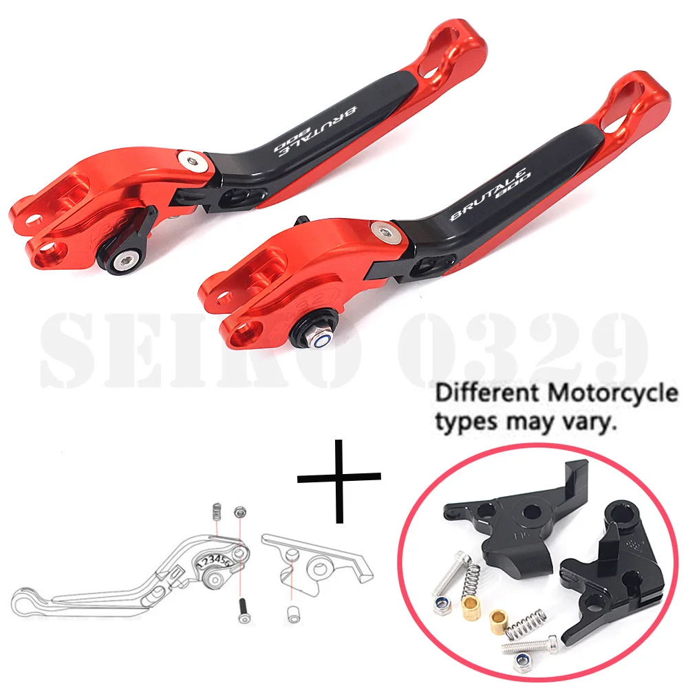 

Motorcycle Folding Extendable CNC Moto Adjustable Clutch Brake Levers For MV AGUSTA Brutale 800 RR Brutale800 2014 2015