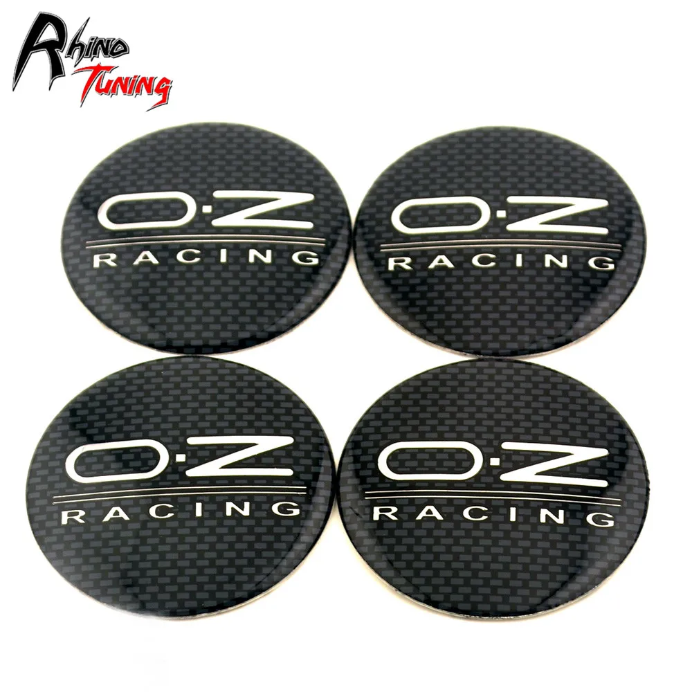 

Rhino Tuning 4PC 56mm O.Z RACING Car Wheel Center Hubs Caps Sticker Emblem For Corsa Meriva 443
