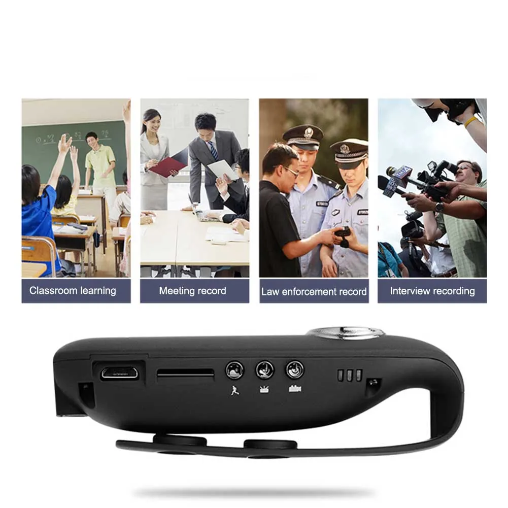

HD 1080P Mini Camera 130 Wide Angle Video Voice Recorder Motion Detector Outdoor DV Camcorder HSJ-19