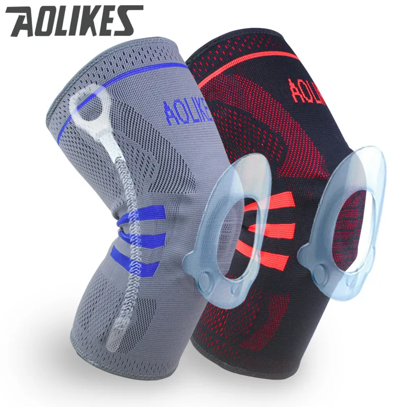 1pc Basketball Knee Brace Compression knee Support Sleeve Injury Recovery Volleyball Fitness...