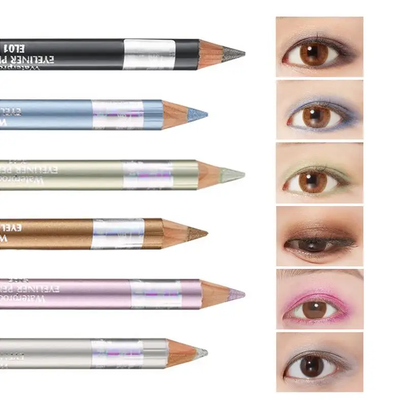 

Multi-function Eye Shadow Pen Rotation Automatic Double-headed Lip Line Pen Matte Nuked Eye Shadow Pen