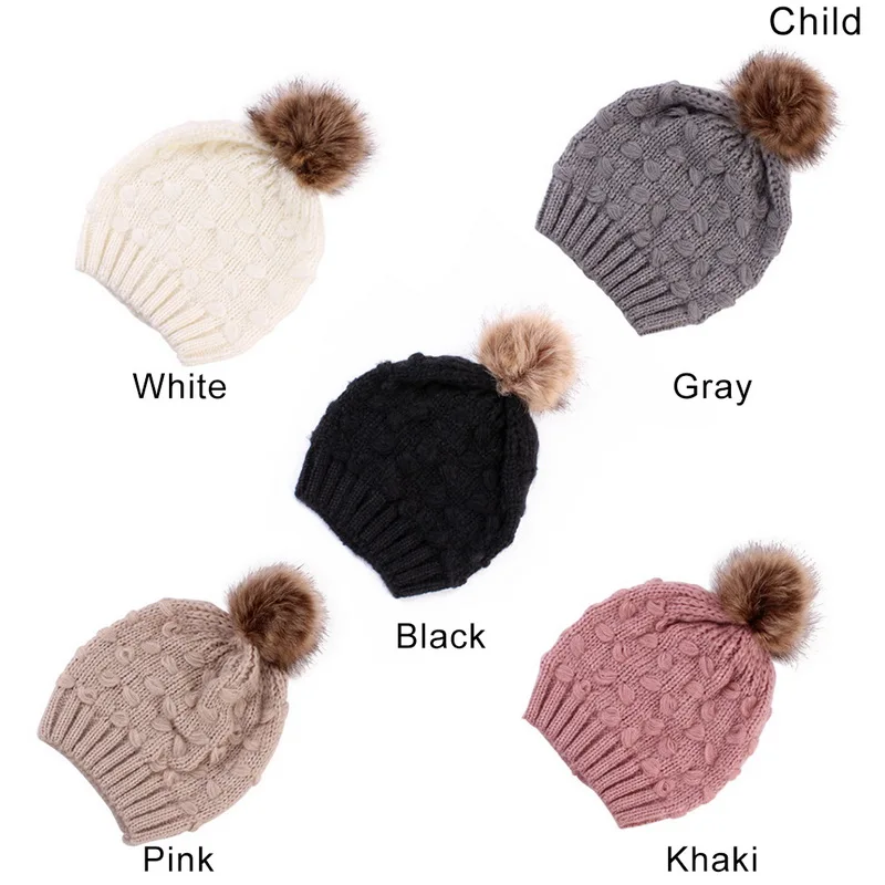MoneRffi женские головные уборы вертикальный вязаный шерстяной шар шапка зимняя удобная мягкая коллекция мешковатые различные стили шляпа