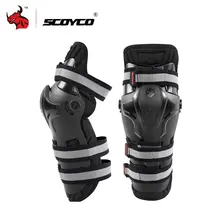 SCOYCO Motorcycle Riding Knee Pads Motocross Off-Road Racing Knee Protector Guard Outdoor Sports Protective Gear Accessories