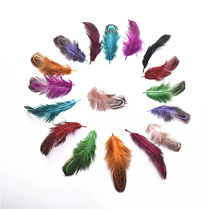 Горячая красный Гусь feather20-100pcs13-18CM DIY Перья для рукоделия и ювелирных изделий Аксессуары для одежды Свадебные украшения Шлейфы