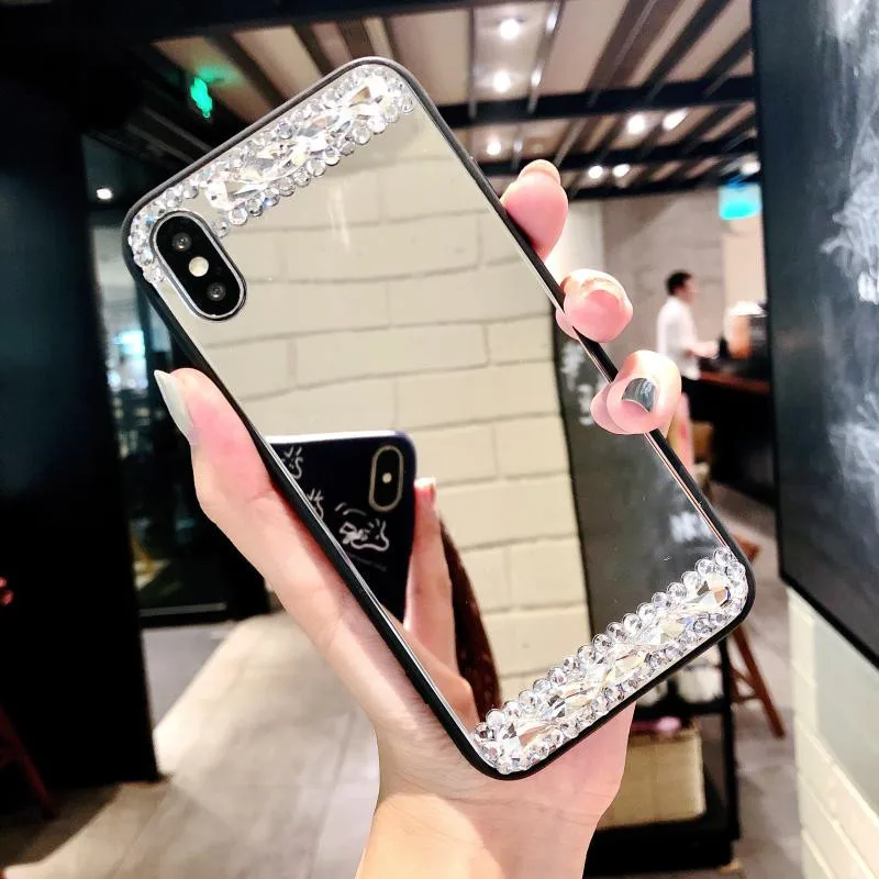 Зеркальный чехол для Samsung Galaxy Note 8 910 Plus A30 A50 A20 J3 A7 J7 2017 iphone 11 Pro X Xr 6 6s 7 XS Max Capa|Бамперы|