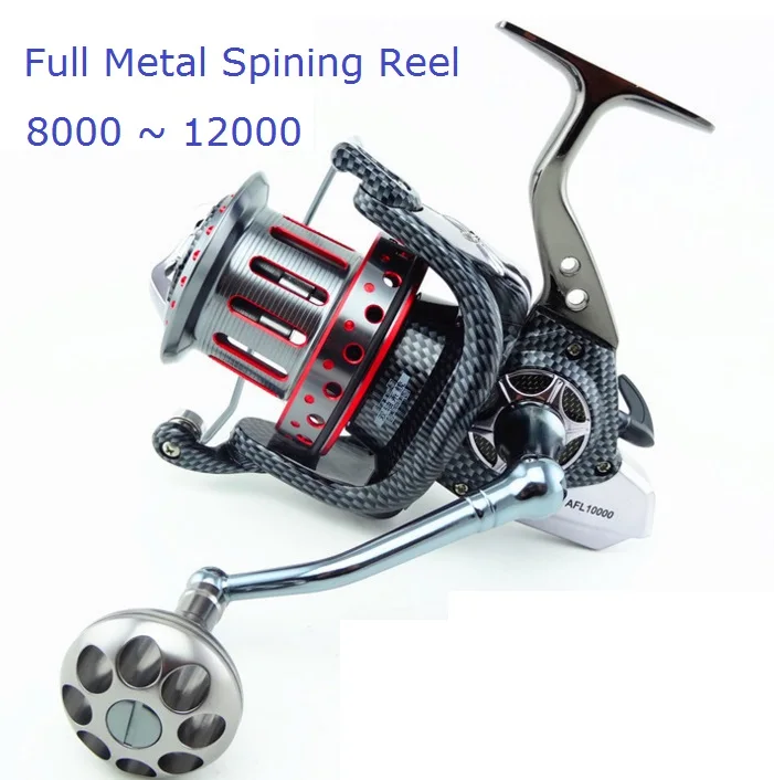 Albacore Full Metal Large Spinning Reel for fishing big fish in deep