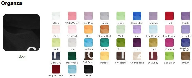 organza