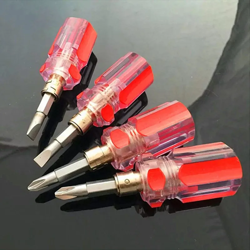 Mini Multitool Bidirectional Interchangeable Head Torx Screwdriver Phillips & Flat Tip Screwdriver For DTY Repair Tools DAJ014 (6)