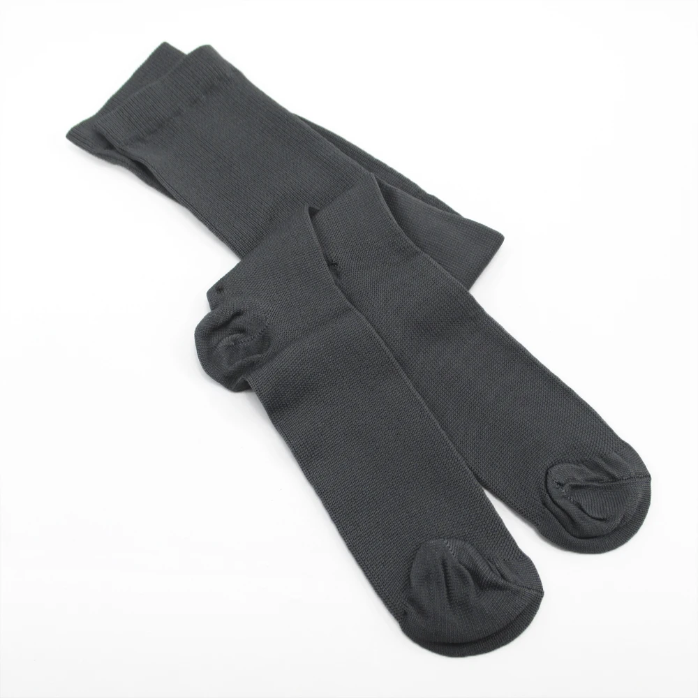 Дэвид Энджи унисекс медицинские компрессионные носки для женщин и мужчин давление варикозное расширение вен облегчение ног боль колено высокие чулки 1 пара, 1Yc2101 - Цвет: L XL grey