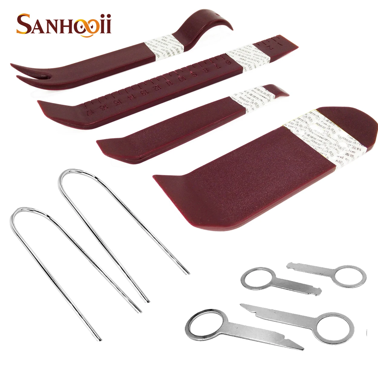 

High Quality Auto Removal Disassembly Repairing Plastic Pry Repair Tools Kit Set Car Styling Audio Radio Door Panel Trim Dash