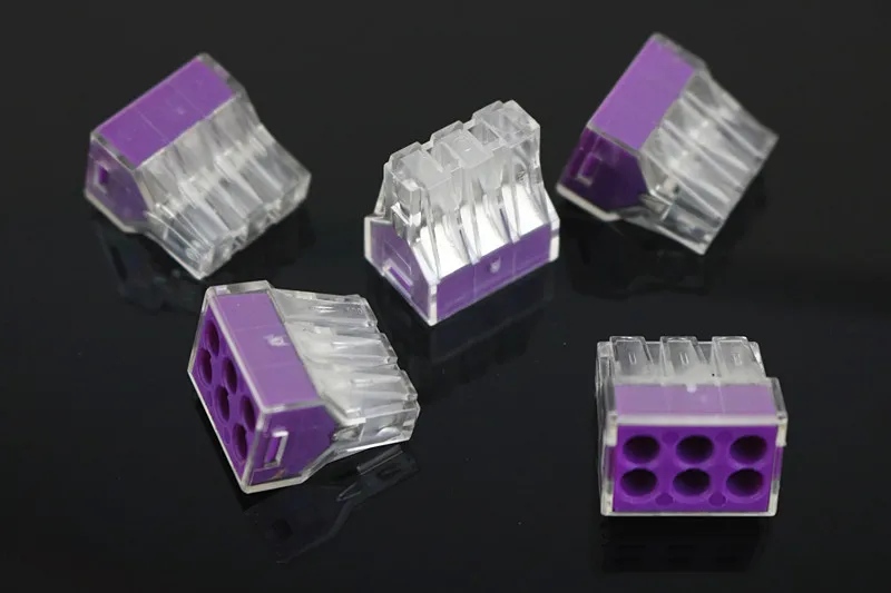 10 шт. соединители для проводов 1 2 5 мм2|terminal wire connector|box connectorwire connector |