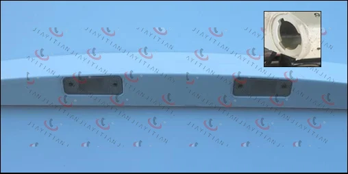 07 08 09 HYUNDAI SANTA FE REAR TRUNK LID TAIL GATE HATCH HANDLE TRIM MOLDING1 OEM