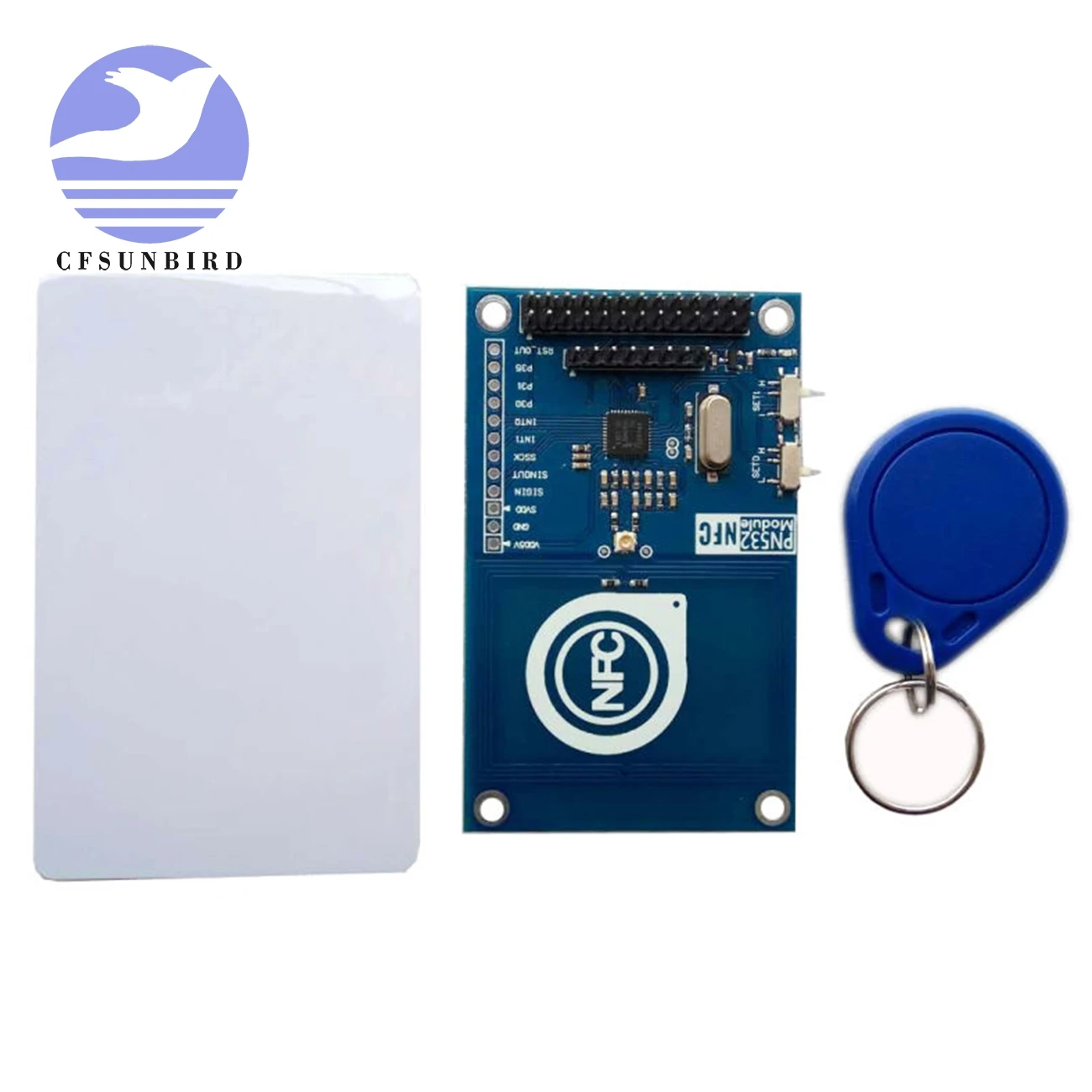 

PN532 NFC Precise RFID IC Card Reader Module 13.56MHz Raspberry PI