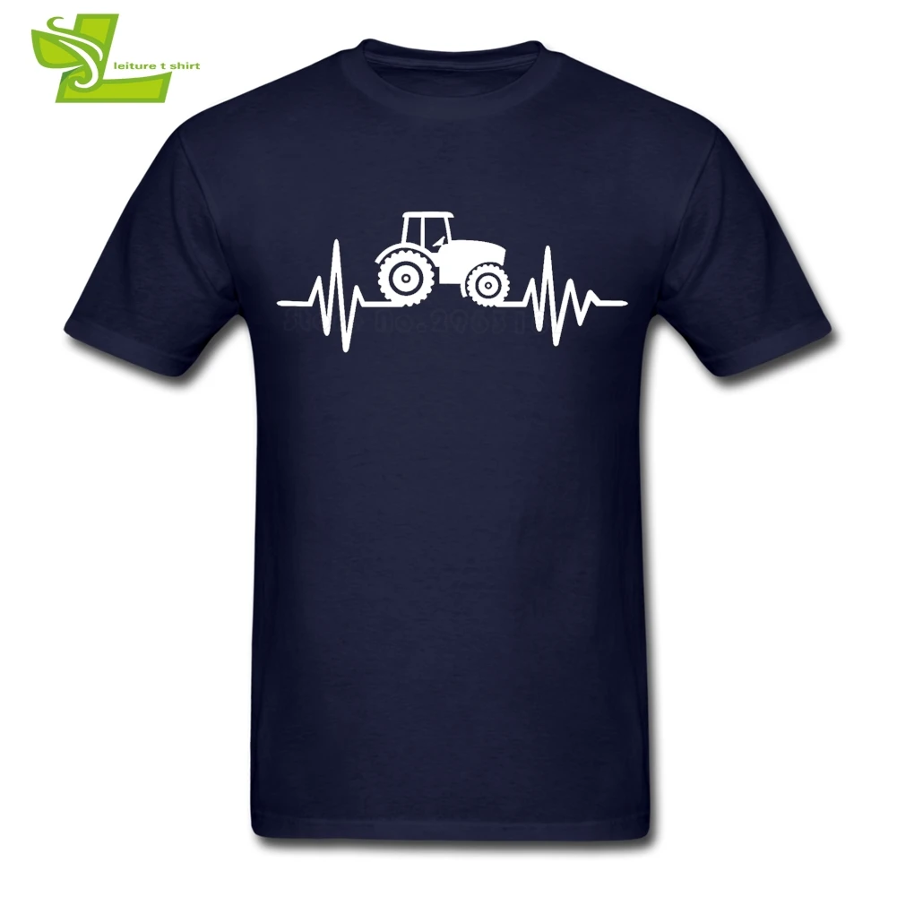 

Tractor T Shirt Men's Short Sleeve Round Neck Tee Male Latest Big Tops Popular Exercise Comfortable Teenboys Tee Shirts Farmer