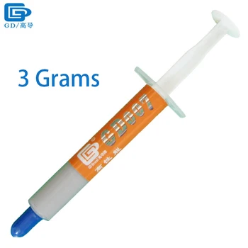 

GD007 Heat Sink Compound Thermal Grease Paste Silicone Plaster Net Weight 3 Grams Gray High-end Containing Silver SY3