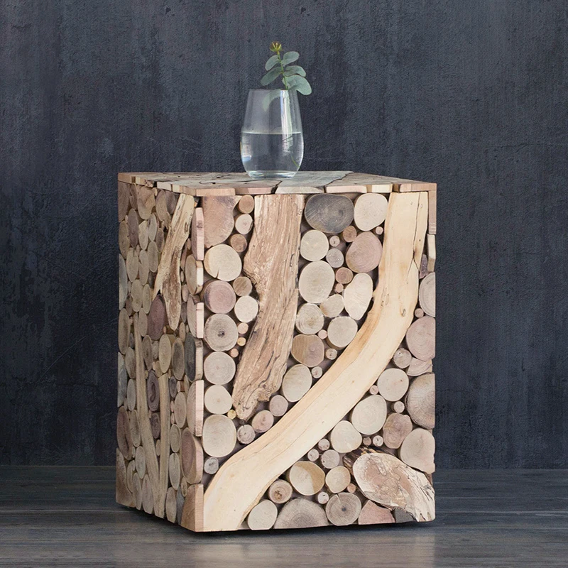 Created Art Solid Wood End Table Living Room Modern Brief Square Wooden Coffee Side Table Created Art Solid Wood End Table Living Room Modern Brief Square Wooden Coffee Side Table