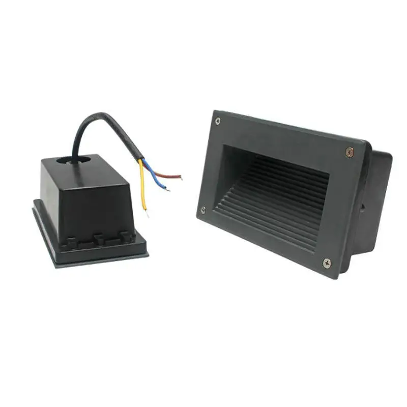 8pcs Lot 3w 5w Recessed Led Stair Light Ac85v 265v Outdoor Corner 8pcs Lot 3w 5w Recessed Led Stair Light