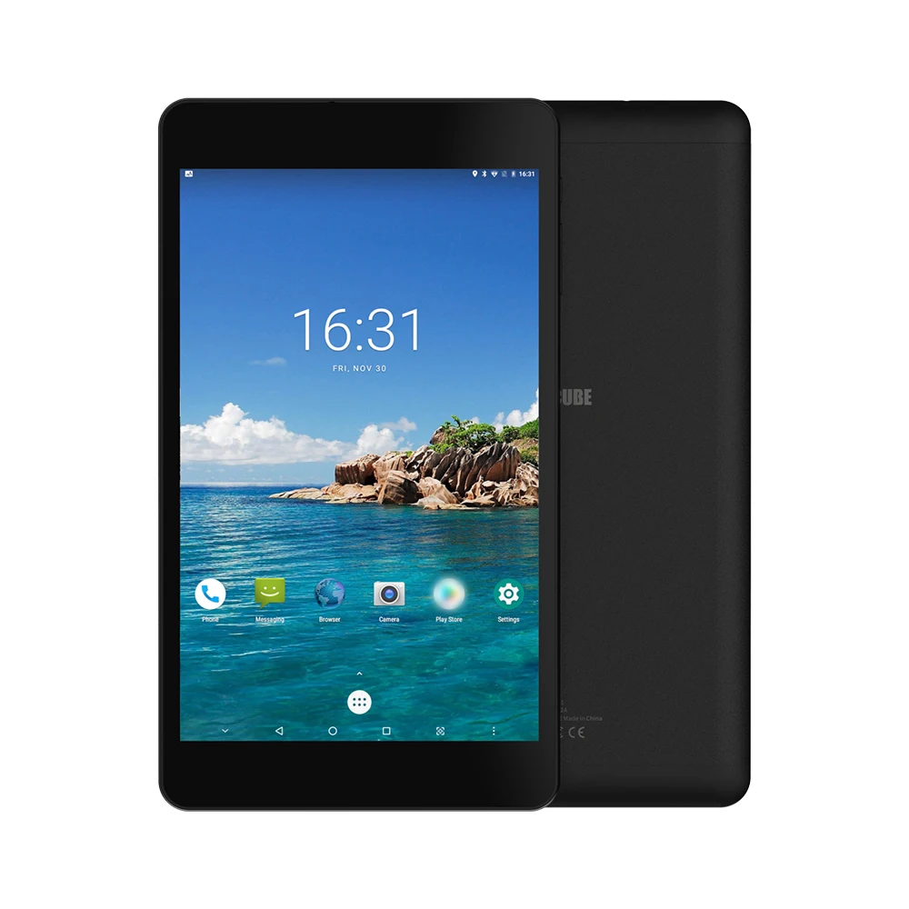 

ALLDOCUBE M8 Tablet 4G LTE Dual SIM Card Phablet Phone MTK X27(MT6797X) Deca-Core 64-Bit 2.6GHz MALI T880-MP4 875MHz 3GB+32GB 8-Inch 1920*1200 IPS Display Android 8.0 OS 2.0MP+5.0MP Camera 5500mAh Tablet