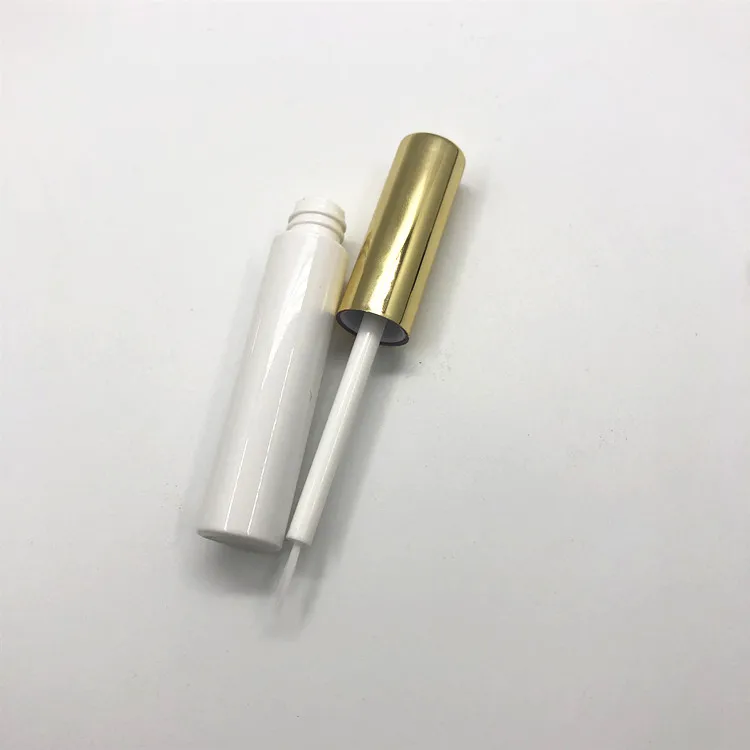 白色小吹瓶金银黑盖5ml2