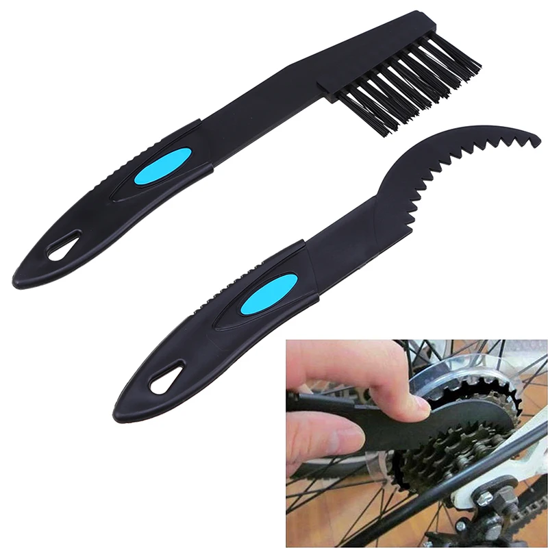 POSSBAY Black Motorcycle Chain Cleaner Bicycle Cycling Crankset Chain