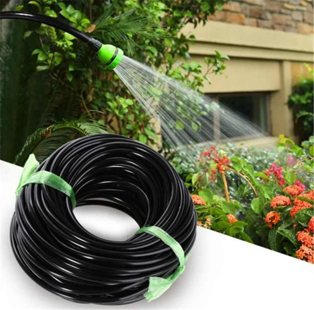 High Quality 20M 35 MM And 47MM Black Micro Irrigation Pipe Water Hose Drip Watering Sprinkling Home Garden for Drip Arrow tuyau arrosage0