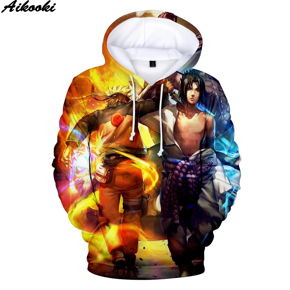 Casual Fashion Anime Naruto 3D Hoodies Men/Women Winter Tops 3D Hooded Children Sweatshirts Naruto 3D Kid Hoodies Men pullovers