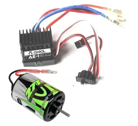 Осевой SCX10 Рок Гусеничный 1:10 27т матовый двигатель AX10 с AE 1 Реверсивный ESC