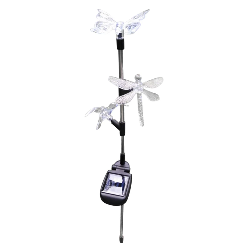 

LED Solar Colorful Garden Light Outdoor Simulated Butterfly Bird Lawn Light Christmas Decorations For Home