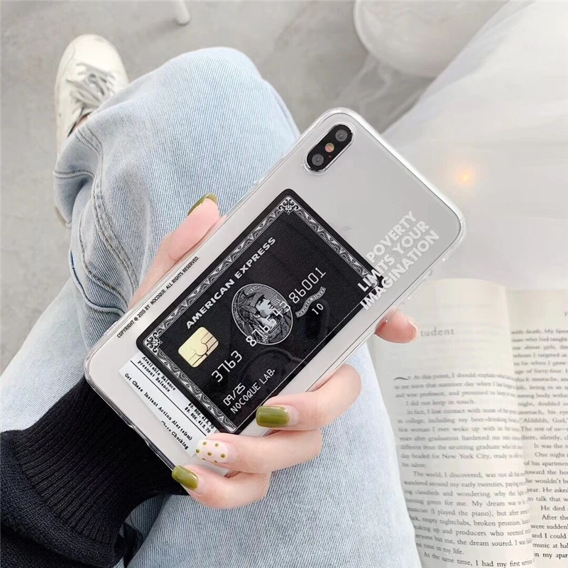 Роскошный чехол для телефона с отделением карт iphone 11 Pro max X XR XS Max 7 8 6 6s plus задняя