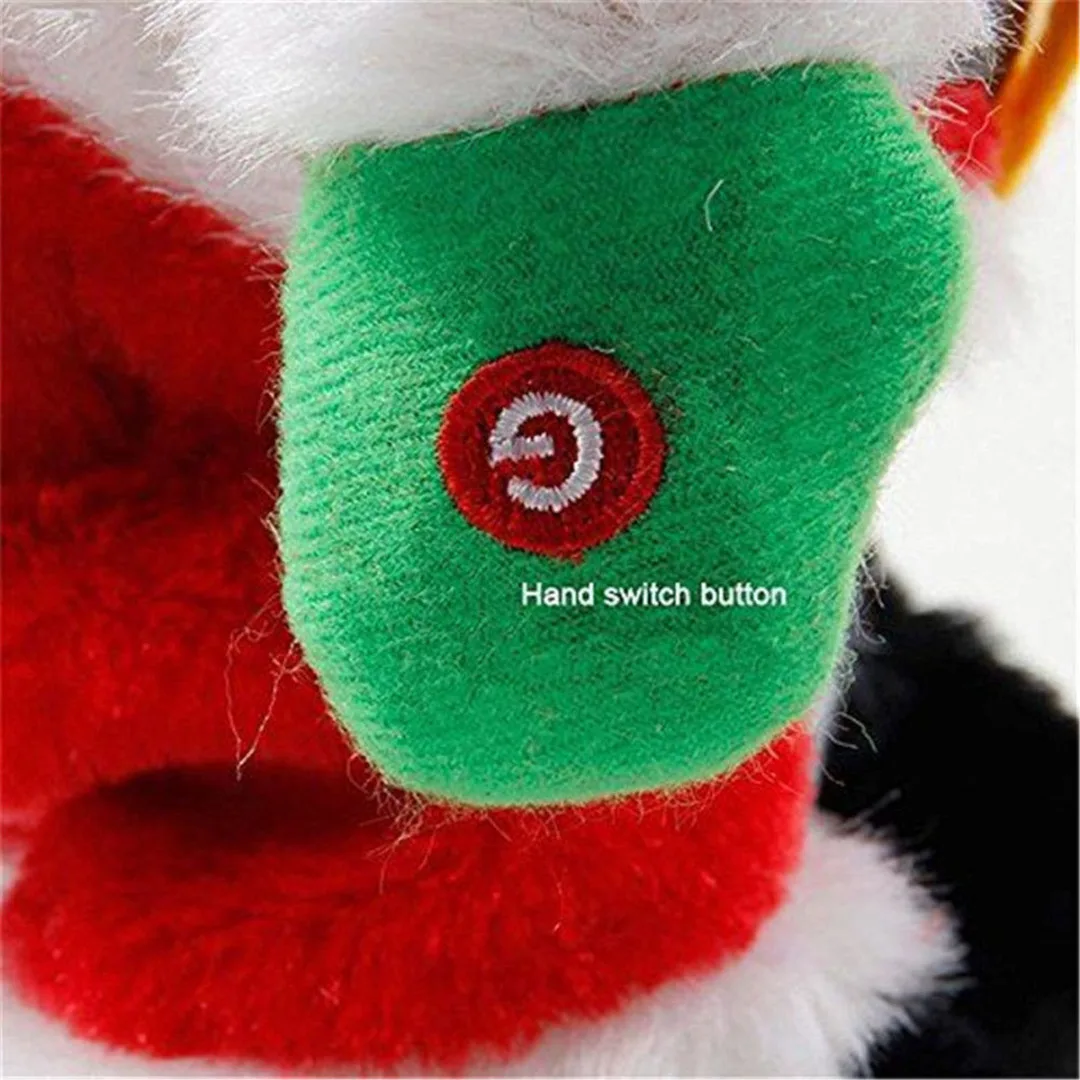 JX-LCLYL Electric Christmas Santa Claus Figure Twisted Hip Twerking Singing Kids Toys